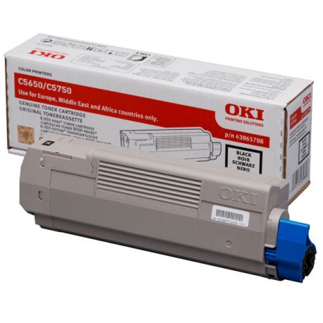 Toner OKI C-5650 nero 8K
