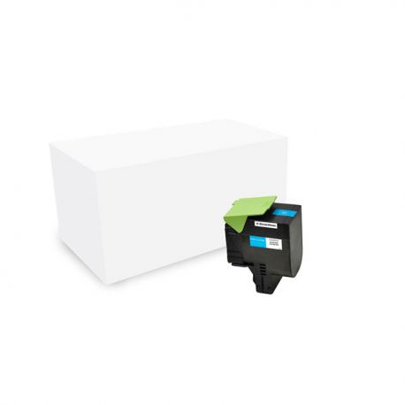 Toner Lexmark 802HC ciano CX-410DE 3K