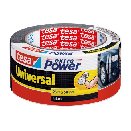 NASTRO AD. 25MTX50MM NERO TESA EXTRA POWER