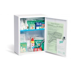 Armadietto pronto soccorso metallo max 2 persone
