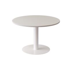 TAVOLO TONDO DIAM. CM.115X 75 H BIANCO