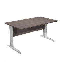 Scrivania FREE 140x80cm f.gr.allum. FRASSINO