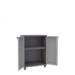 Armadio Base Utility grigio Terry cm 70x43x97cm