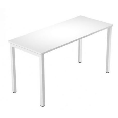 Scrivania Venere 120x60x72h bianco antibatterico