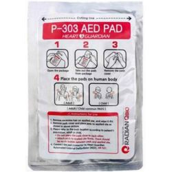 Kit elettrodi 2pz per def. Radian QBiO