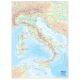 Carta murale Italia fis/pol. 97x134