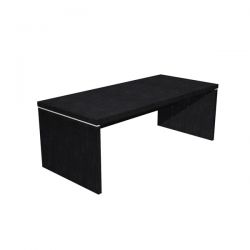 Scrivania dir. FORMA f.melam. 210x90cm nero venato