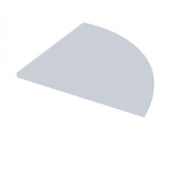 Raccordo angolare 90gradi FREE grigio