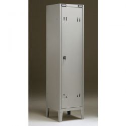 Armadio spogliatoio 1posto sporco/pulito 43x47x180H grigio
