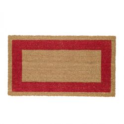 Zerbino in Cocco Velcoc mis. cm 45x80 Rosso